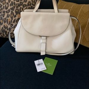 Kate Spade White Leather Shoulder Bag